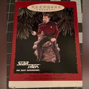 Hallmark Star Trek Commander William T. Riker Ornament